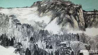 画作赏析丨华玉清山水画作亮相！笔墨间尽显四季变换与田园诗意！