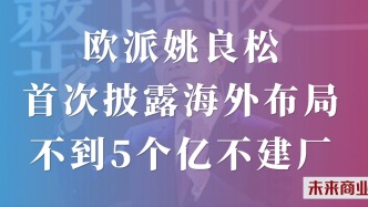 歐派姚良松首次披露海外布局，不到5個億不建廠