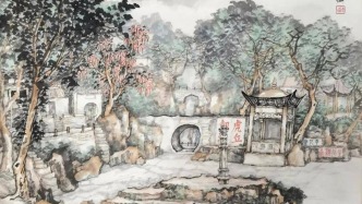 跳出閩都，走進江蘇：陳偉首繪蘇州虎丘塔