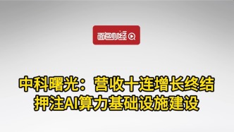 中科曙光：營收十連增長終結(jié)，押注AI算力基礎(chǔ)設(shè)施建設(shè)
