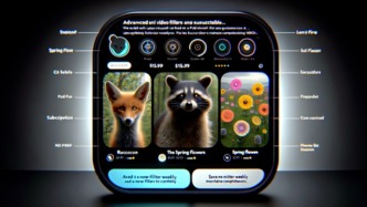 Snap推出基于自研生成模型的AI视频滤镜