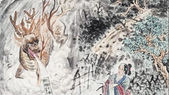 畫作賞析｜王心安《孔子傳說系列》，筆墨再現(xiàn)圣人降生傳奇