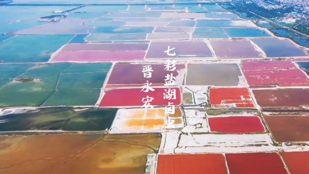 晋在眼前 | 山西运城七彩盐湖太美了