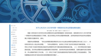 215名大學生被降級，高校發布預警