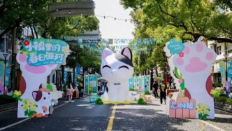 用IP“痛”一整條街？文商旅展融合下的大學路二次元范本