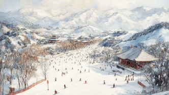 欧美垄断的百万人次滑雪场，杀出两匹中国黑马