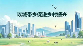 以城帶鄉(xiāng)，鄉(xiāng)村才有可能振興