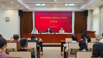 市統計局召開2025年全面從嚴治黨工作會議 