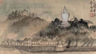 擷華丨周一白：北海公園寫生
