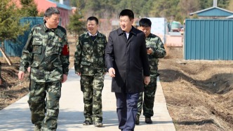 张冠武到鹤北、鹤立、双鸭山局公司调研检查