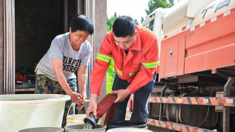 送水到家，解千余戶山區(qū)居民飲水難題