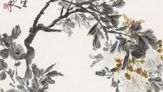 陳昭：寫生花卉八條屏 