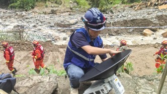桂林龍勝縣冷界頭突發(fā)山洪泥石流災(zāi)害，電信人全力搶險(xiǎn)保通信