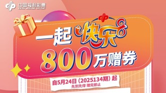 快樂8幸運來襲！快來沾沾喜運