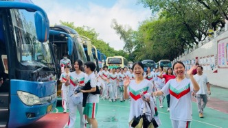 廣東鶴山：高考專車護航學子逐夢之路