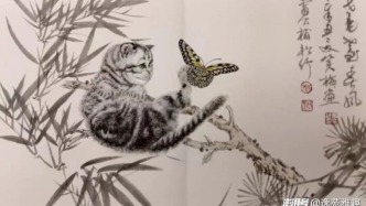 書畫雅趣丨六月竹影入書畫，知足心盈歲月香