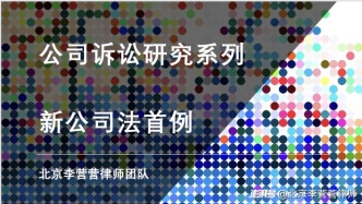 隱名股東訴訟顯名方案建議