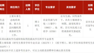 【招聘】中國地質環境監測院（自然資源部地質災害技術指導中心）2025年度公開招聘（第三批）公告