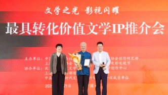 “文学之光 影视闪耀——最具转化价值文学IP推介会”在上海举行