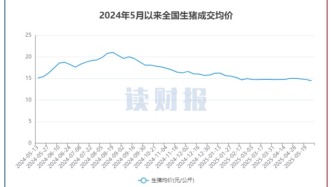 【读财报】上市猪企5月销量同比上升16%