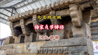 杨家贞节牌坊：石雕镌刻的清代旌表丨河北邯郸·大名府古城