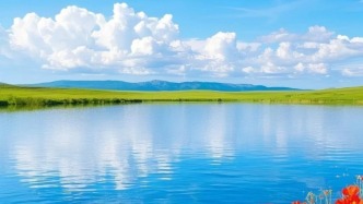 看到這樣的美景，怎能不身心暢輕