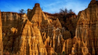 穿越時光的畫卷，云南元謀浪巴鋪土林