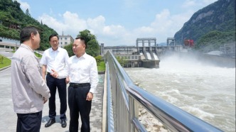 水利部部長李國英調(diào)研岷江、大渡河保護(hù)治理工作