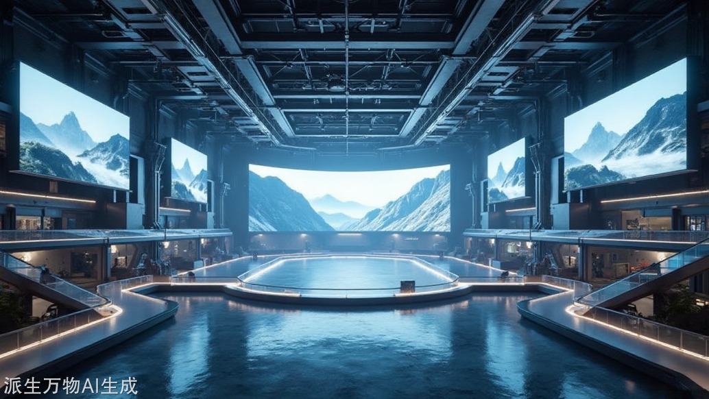 博采AI虛擬影視基地啟幕，全球最大LED影棚，見證AI制作無限可能