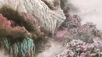 “翎境画” 山水花鸟融合之境