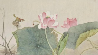 莲・没骨・哲思：程剑宇莲画中生命密码的解锁