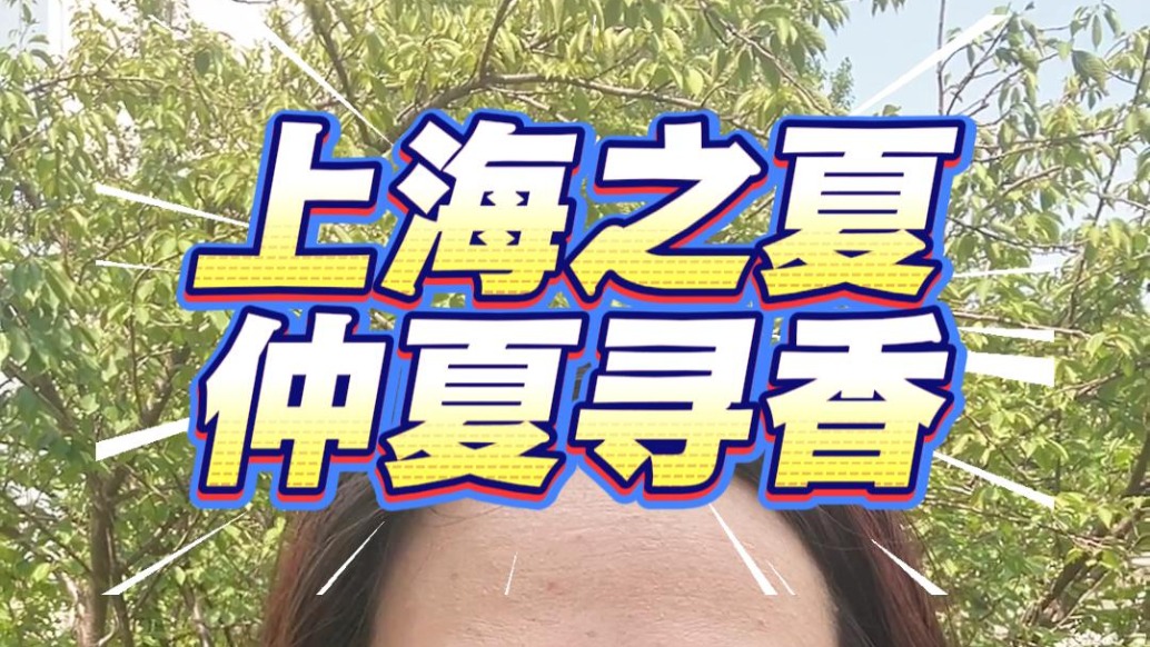 上海之夏·仲夏尋香！