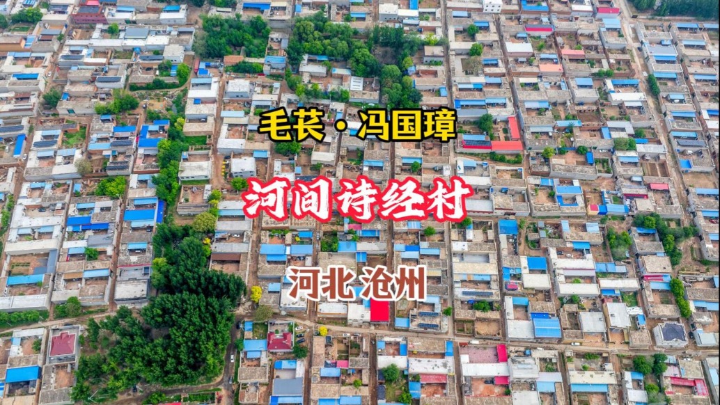 河間詩經村：從毛萇到馮國璋，千年詩禮風華與產業活力丨河北滄州