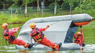 湖南郴州桂陽縣：水域實戰(zhàn)強本領