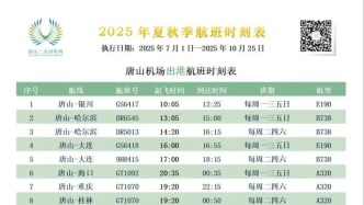 期待！唐山機場將開通新航線！