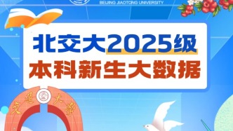 4323名，北交大2025級(jí)本科新生大數(shù)據(jù)來(lái)了