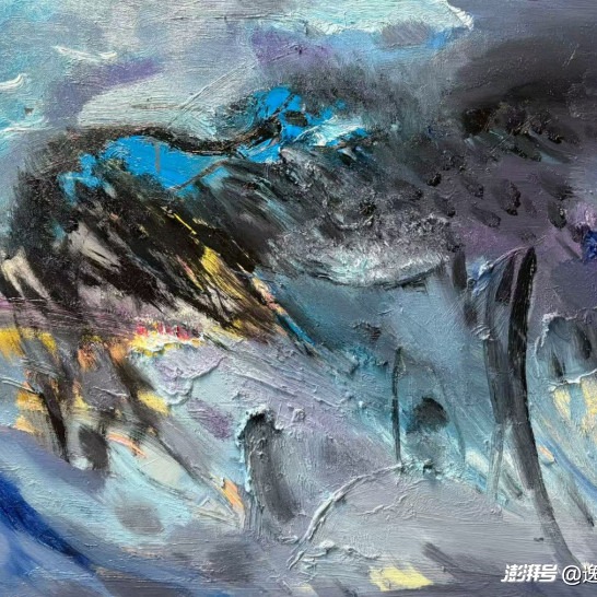 墨韵油彩间的诗意栖居——罗民力油画艺术赏析