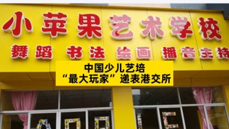 中国少儿艺培“最大玩家”递表港交所