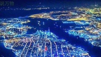 欣賞著城市的夜景，感覺多么明亮，多么愜意