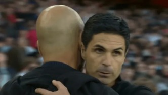 兩隊(duì)皆不滿！曼城1-1阿森納瓜帥擺大巴，塔帥機(jī)會(huì)把握不住