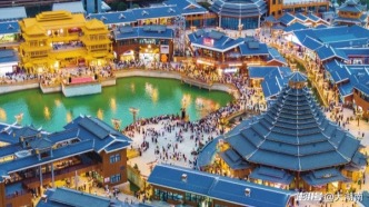 懷化榆樹灣文旅商綜合體成網(wǎng)紅打卡地