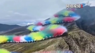 喜馬拉雅山煙花秀引爭議 記者探訪：三天后現(xiàn)場仍有痕跡