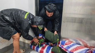 臺(tái)風(fēng) “樺加沙” 突襲粵西，佛山鐵警全力以赴