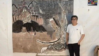 看水墨戲臺，讀郭建國《霸王別姬》里的悲壯與荒誕