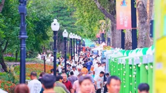 “步行模式”再度回归↘假期新民大街“走起”！