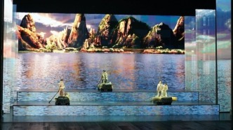 湖南：天下茶道在安化縣天下黑茶大劇院演繹千年茶香故事