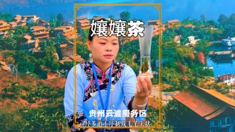 打卡世界第一高橋，走進(jìn)云渡服務(wù)區(qū)，品飲貞豐特產(chǎn)孃孃茶