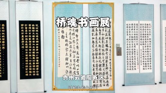 打卡世界第一高橋，走進云渡服務(wù)區(qū)，參觀橋魂書畫展