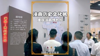 遂潼網(wǎng)絡(luò)達(dá)人潼南行，參觀潼南博物館歷史文化展廳，德陽、遂寧竟然都誕生于潼南