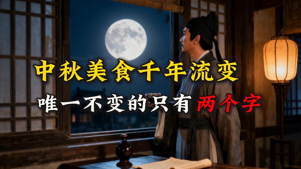 從螃蟹到月餅，看中秋美食千年流變，唯一不變的竟是這兩個字！